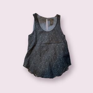 Talula black lace blouse
